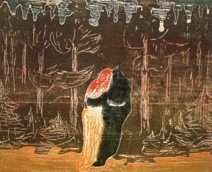 Forest, Edvard Munch